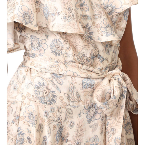 Zimmermann Silk Wrap Midi Dress – Tulerie